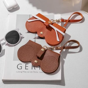 ✨Sunglasses bag made of soft leather👓️